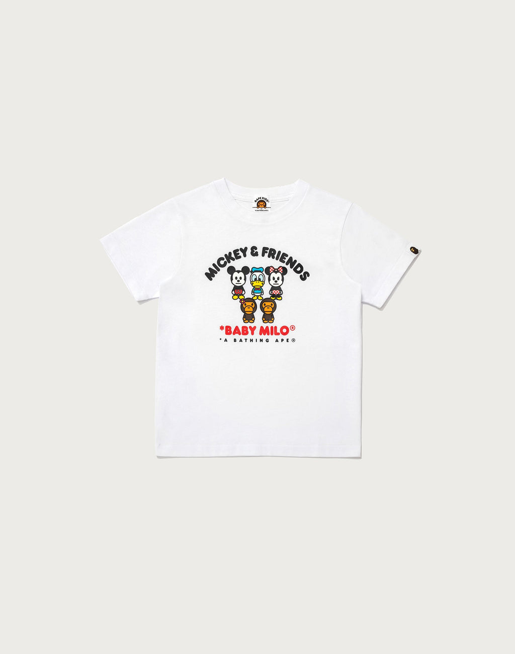 BAPE X DISNEY MICKEY & FRIENDS BABY MILO TEE KIDS