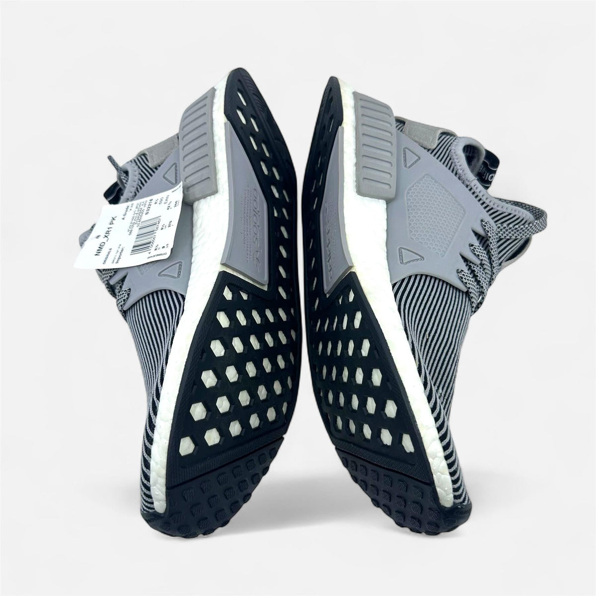 Adidas NMD XR1 Primeknit Granite Gray Mens Size 9 Athletic Sneaker (S32218)
