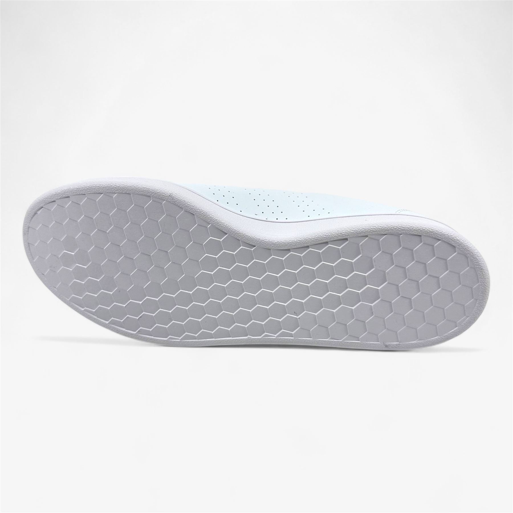 Adidas Advantage Base Cloud White Green Mens Athletic Sneaker (GW2063)