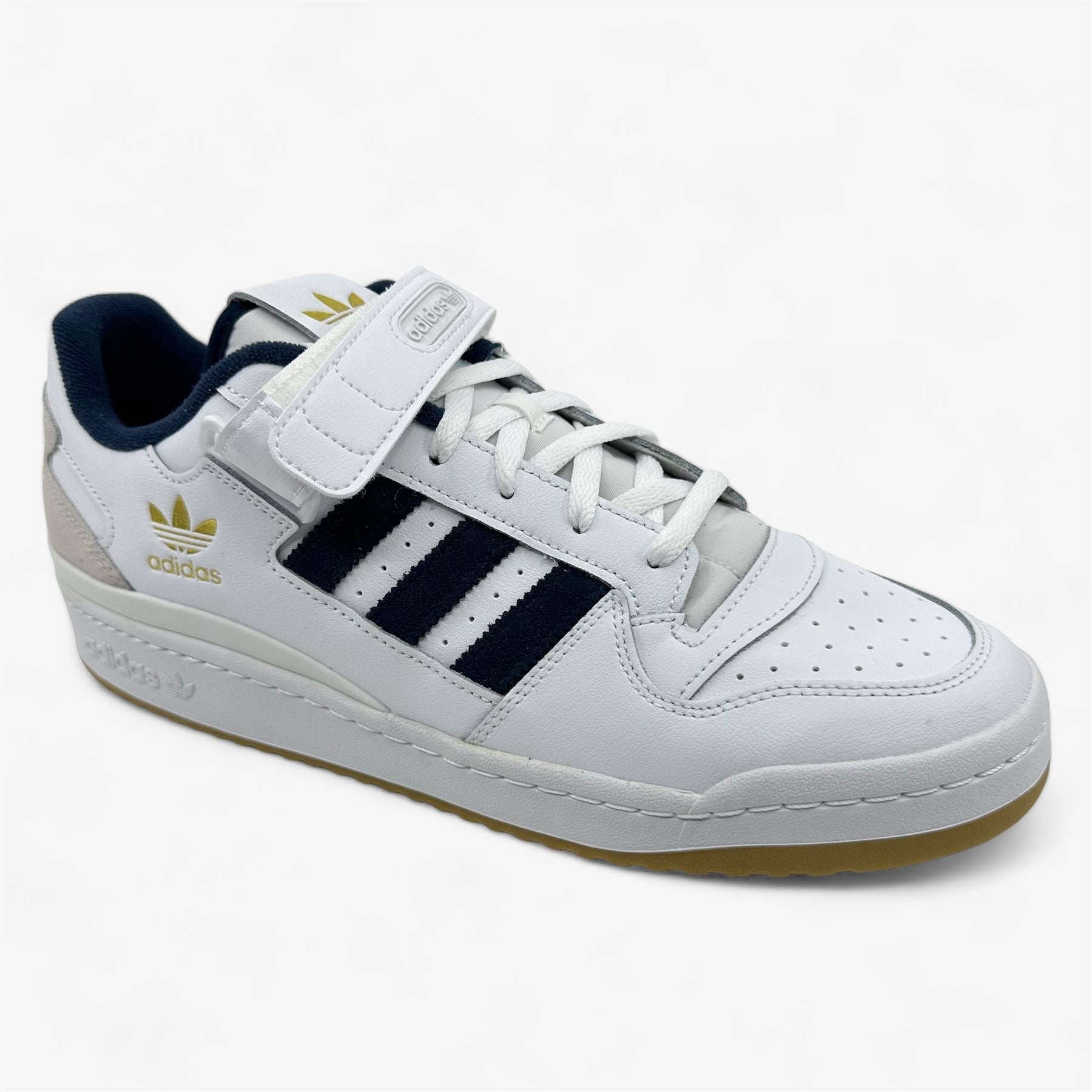 Adidas Forum Low White Navy Gum Mens Athletic Sneaker (GY2648)
