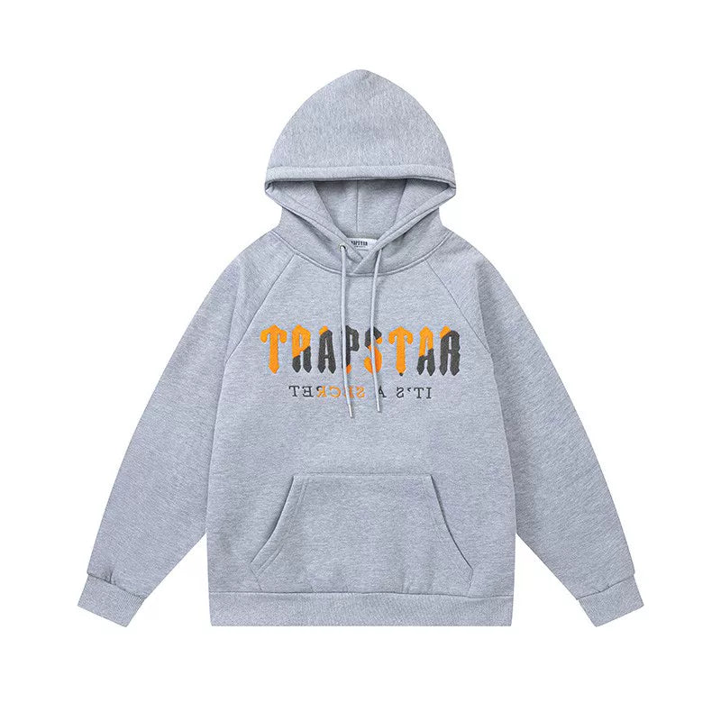 Trapstar It's A Secret Orange Grey Tracksuit